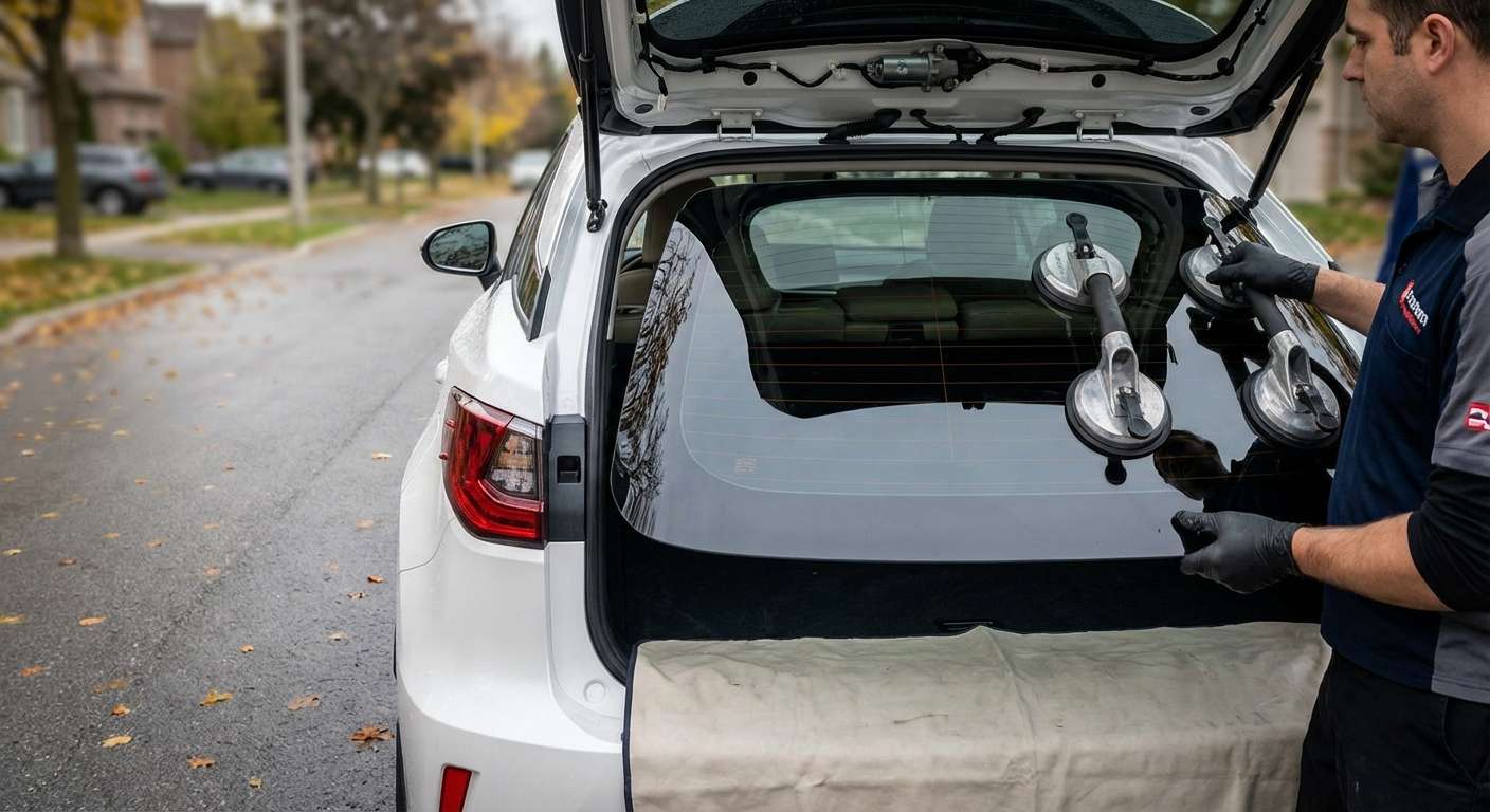 Back Glass Replacement for Lexus RX 350/450h 2016-2022 by Alexwindshield