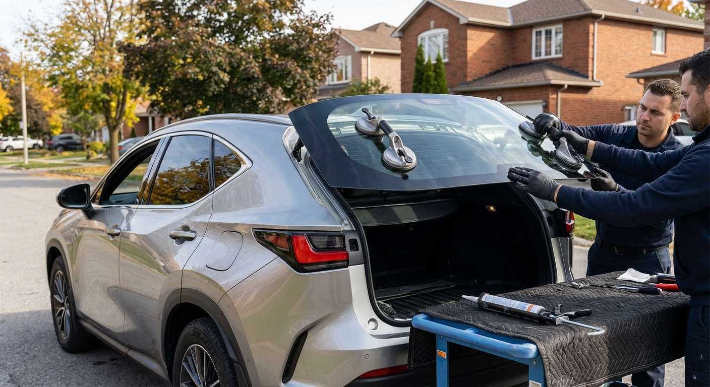 Back Glass Replacement for Lexus NX 250/350/450h 2022-2027 by Alexwindshield
