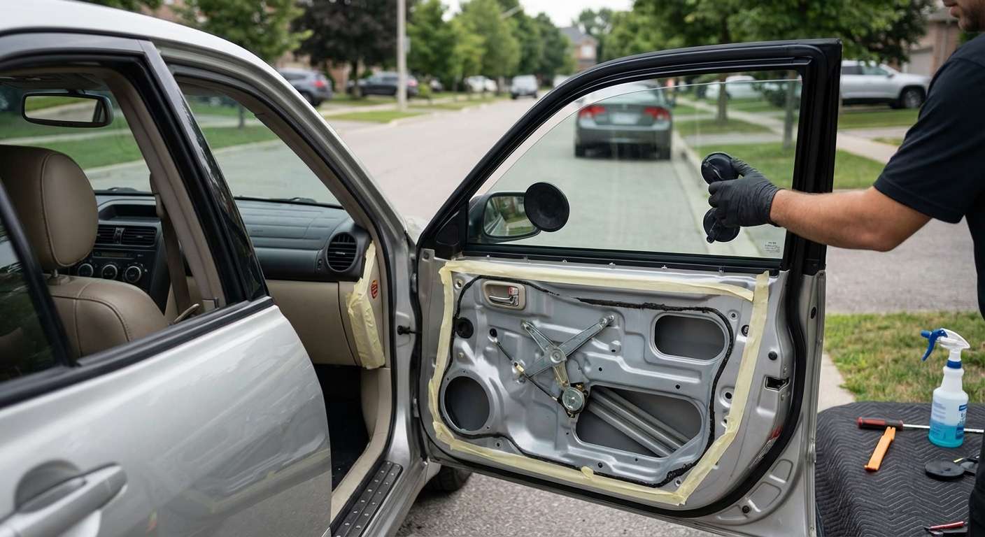 Door Glass Replacement for Lexus IS 250/350 2001-2005 by Alexwindshield