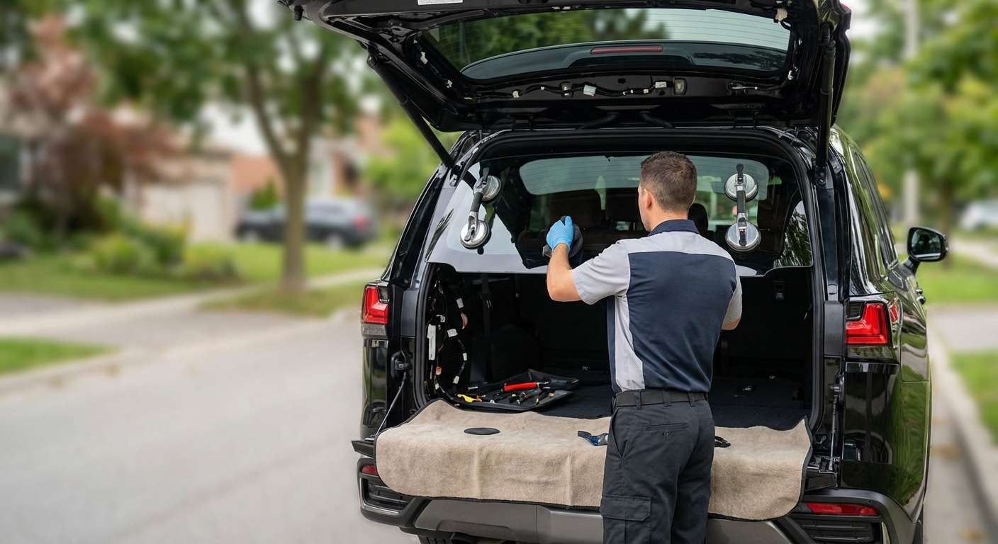Back Glass Replacement for Lexus LX 600 2022-2027 by Alexwindshield
