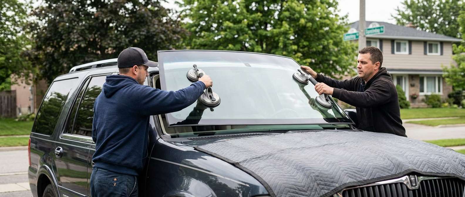 Windshield Replacement for Lincoln Navigator 1998-2002 by Alexwindshield