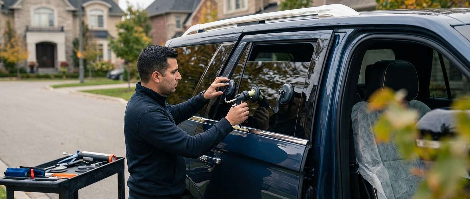 Vent Glass Replacement for Lincoln Navigator 2018-2024 by Alexwindshield