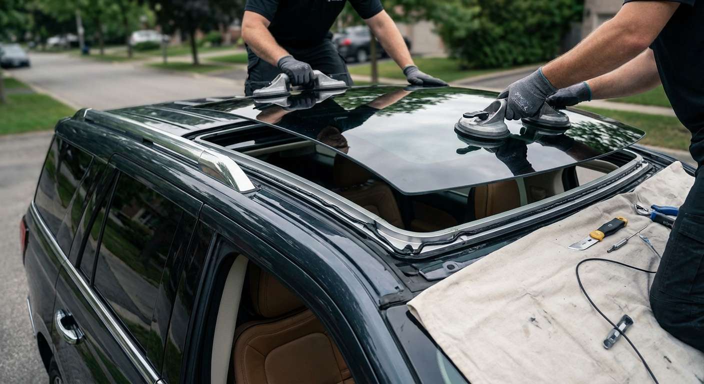 Sunroof Replacement for Lincoln Navigator 2018-2024 by Alexwindshield