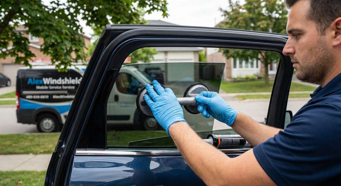 Vent Glass Replacement for Lincoln Nautilus 2019-2023 by Alexwindshield