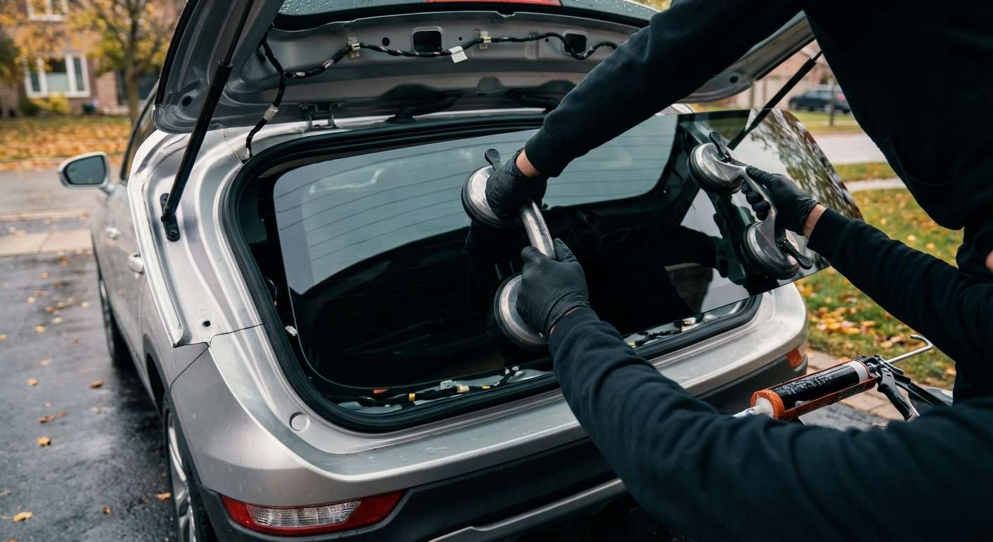 Back Glass Replacement for Lincoln MKC 2015-2019 by Alexwindshield