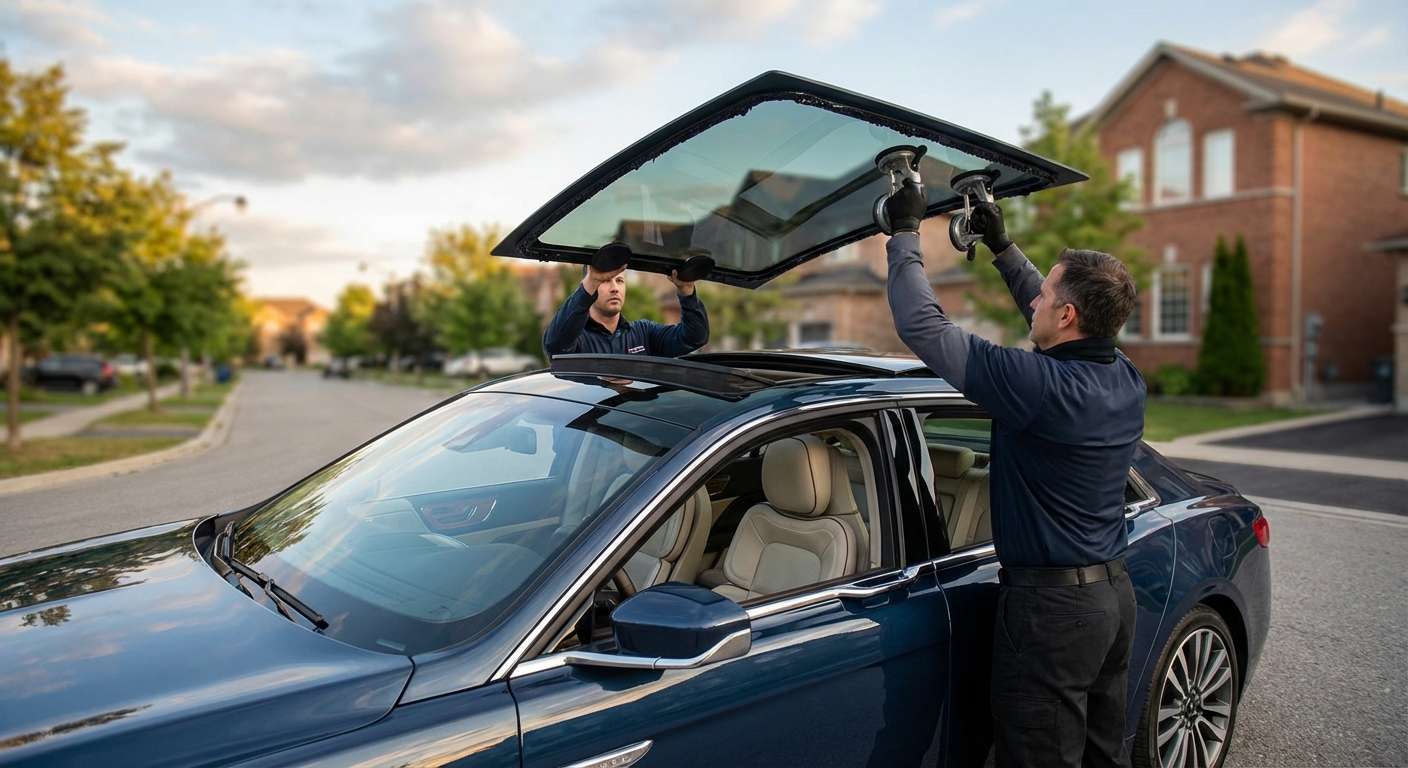 Sunroof Replacement for Lincoln Continental 2017-2020 by Alexwindshield