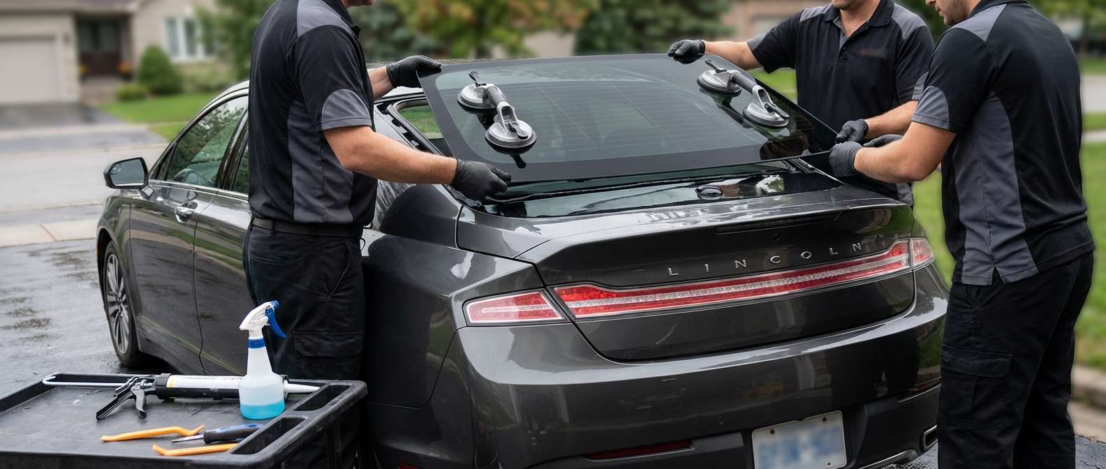 Back Glass Replacement for Lincoln MKZ 2013-2020 by Alexwindshield