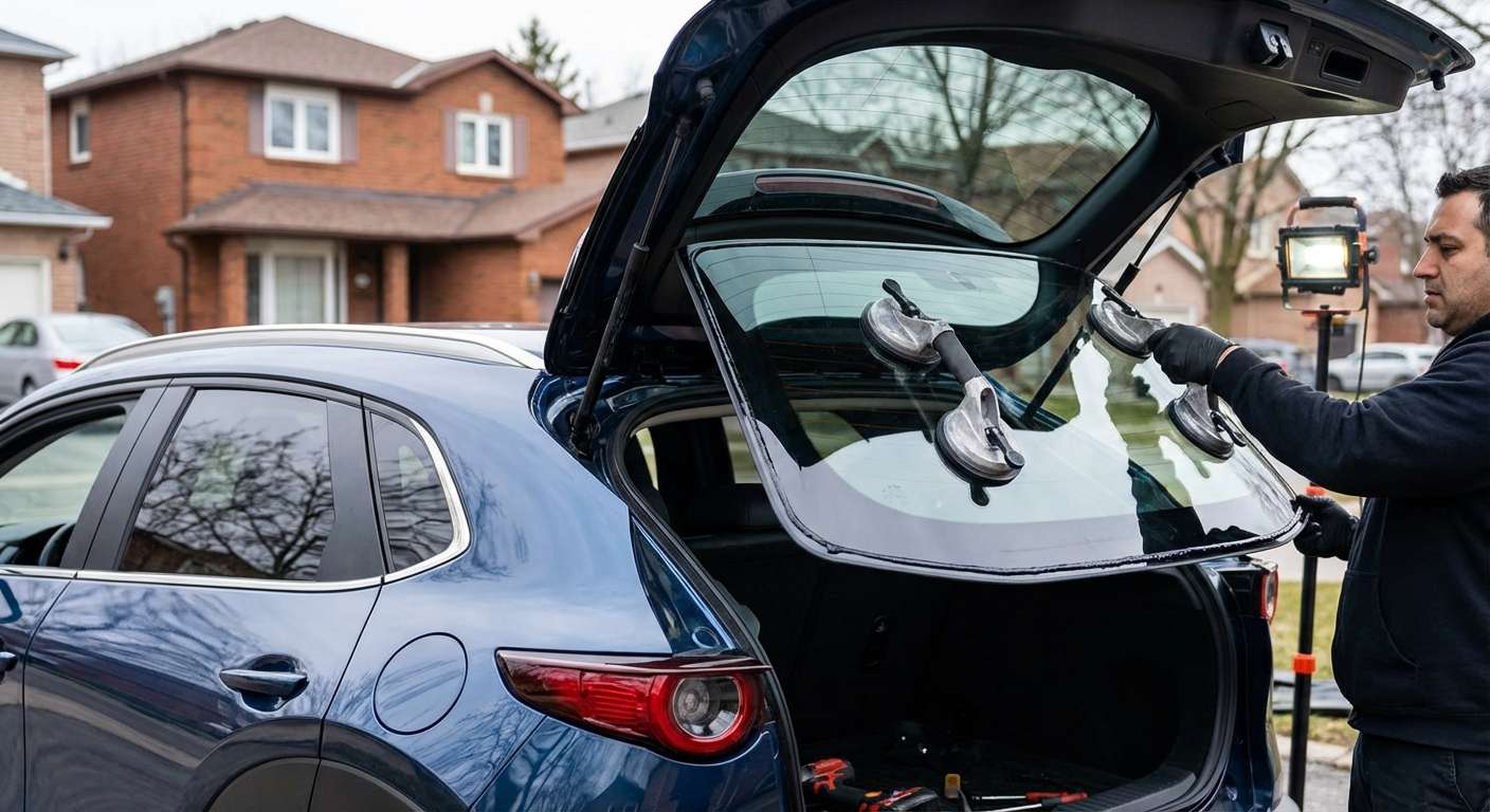 Back Glass Replacement for Mazda CX-30 2020-2027 by Alexwindshield