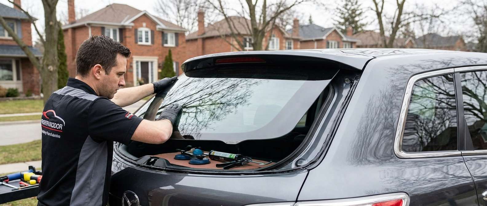 Back Glass Replacement for Mazda CX-9 2007-2015 by Alexwindshield