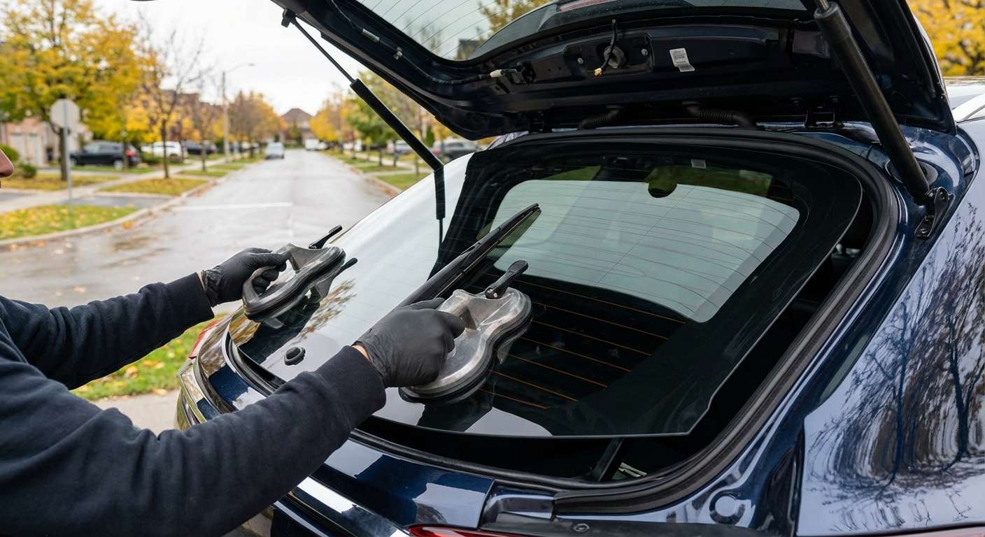 Back Glass Replacement for Mazda CX-9 2016-2023 by Alexwindshield