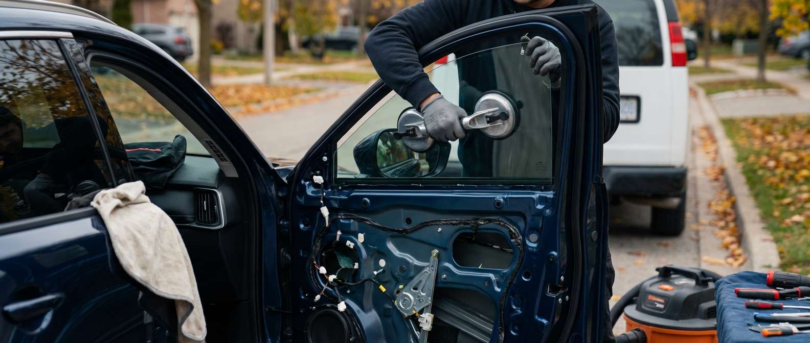 Door Glass Replacement for Mazda CX-90 2024-2027 by Alexwindshield