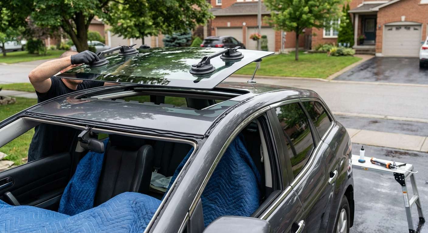 Sunroof Replacement for Mazda CX-7 2007-2012 by Alexwindshield