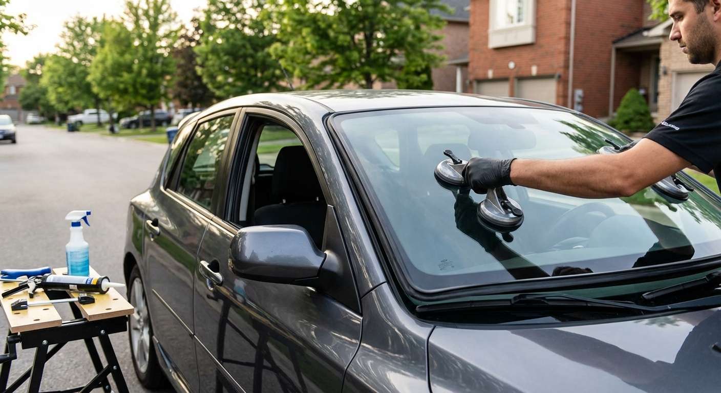 Windshield Replacement for Mazda Mazda3 2004-2009 by Alexwindshield
