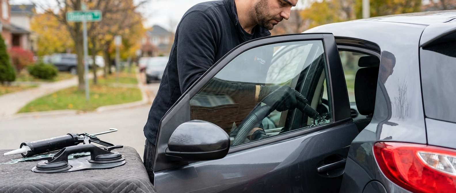 Vent Glass Replacement for Mazda Mazda2 2011-2014 by Alexwindshield