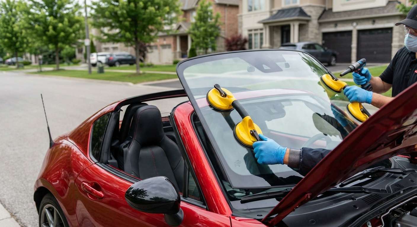 Windshield Replacement for Mazda MX-5 Miata 2016-2027 by Alexwindshield