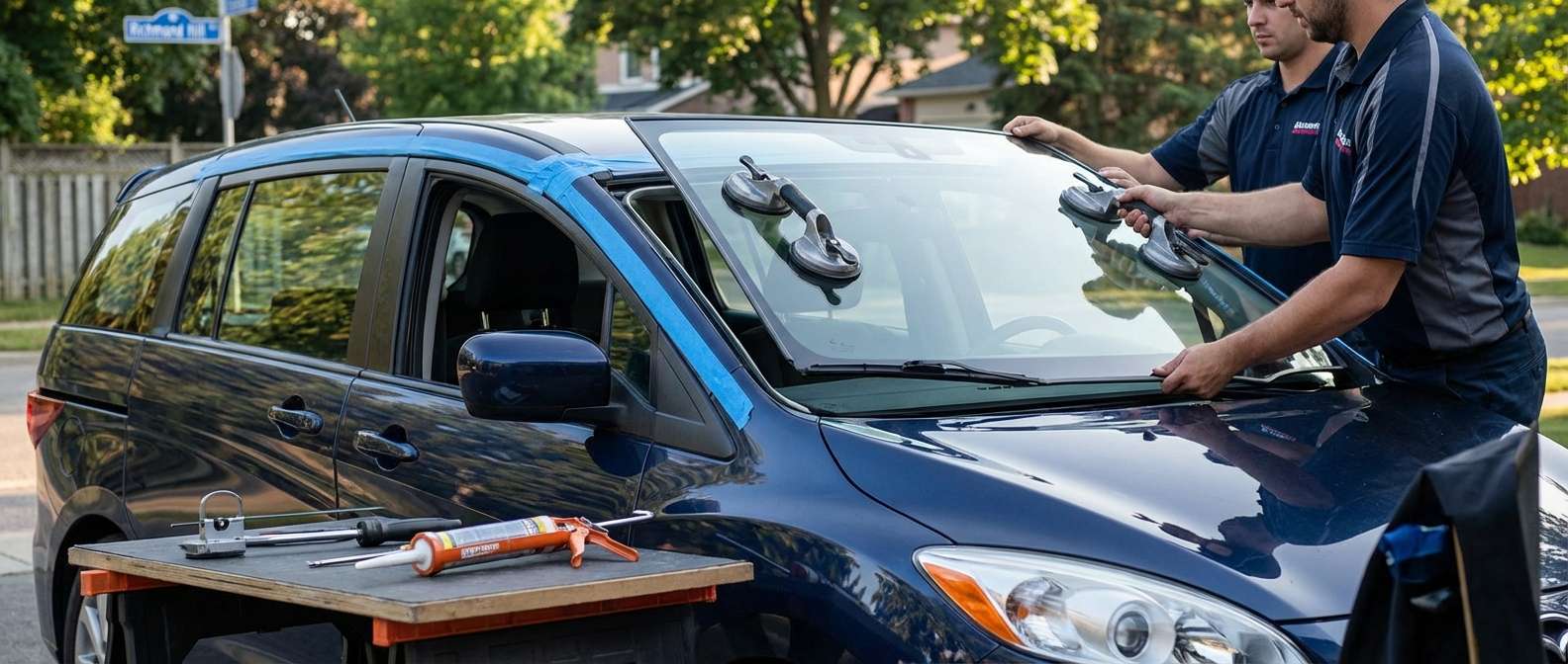 Windshield Replacement for Mazda Mazda5 (Minivan) 2006-2015 by Alexwindshield