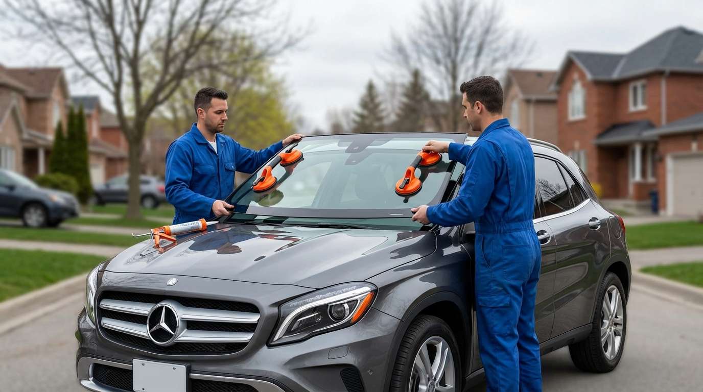 Windshield Replacement for Mercedes-Benz GLA-Class 2021-2027 by Alexwindshield