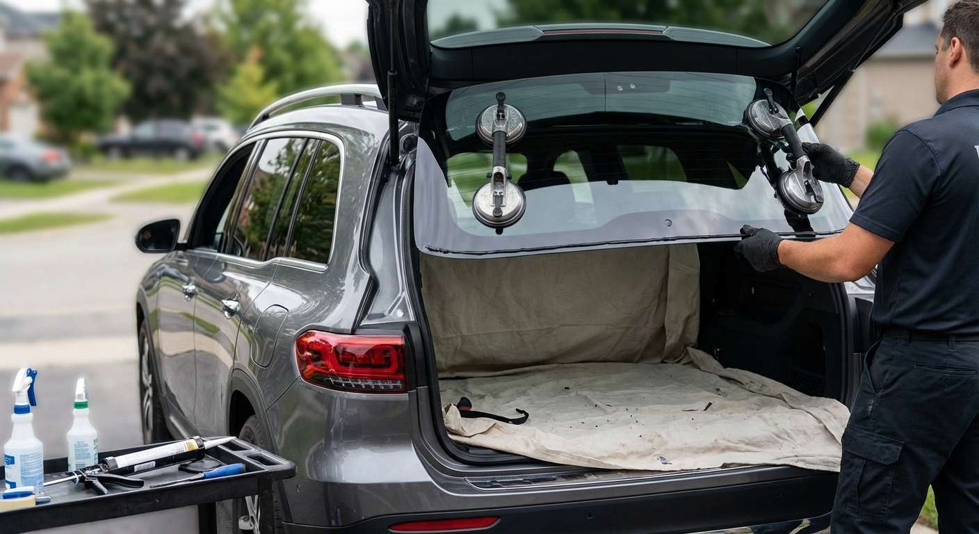 Back Glass Replacement for Mercedes-Benz GLB-Class 2020-2027 by Alexwindshield