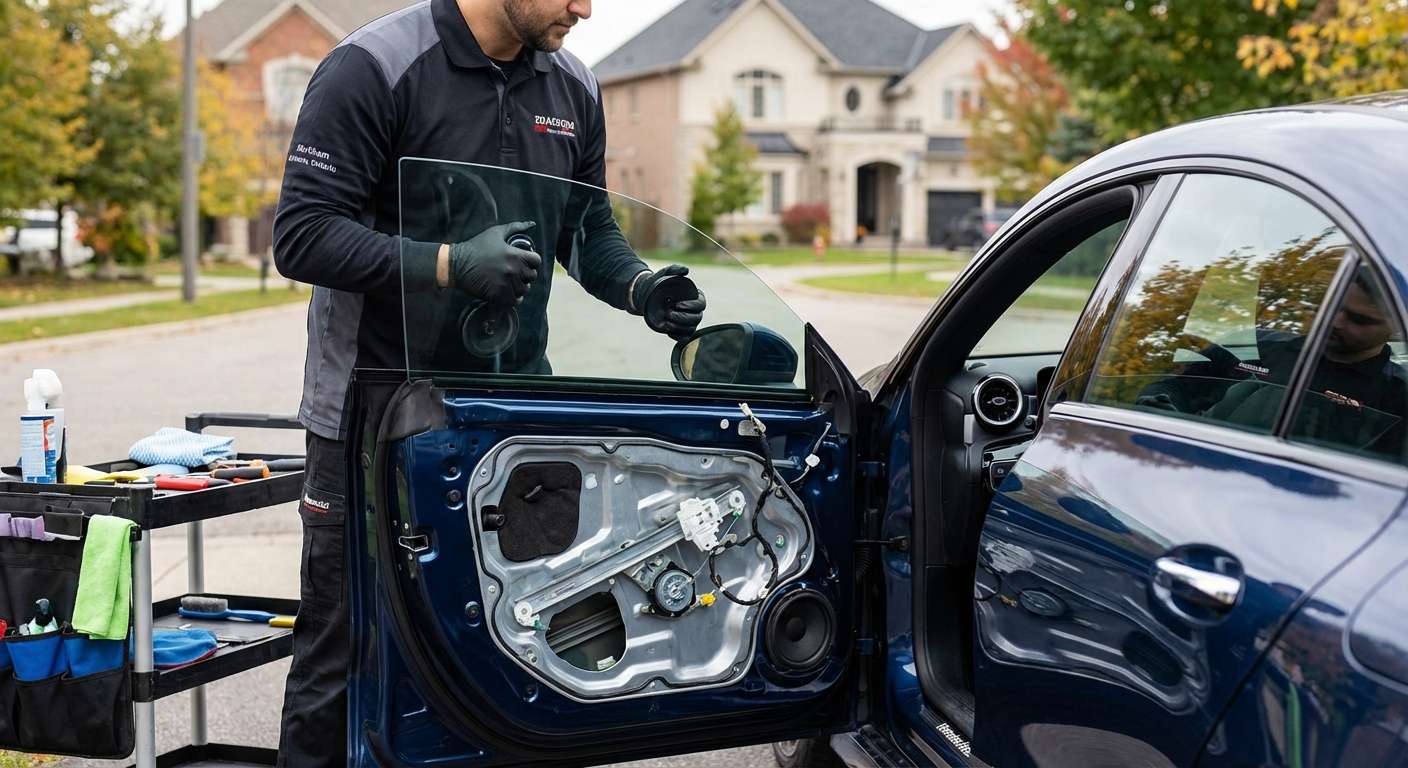 Door Glass Replacement for Mercedes-Benz CLA-Class 2020-2027 by Alexwindshield