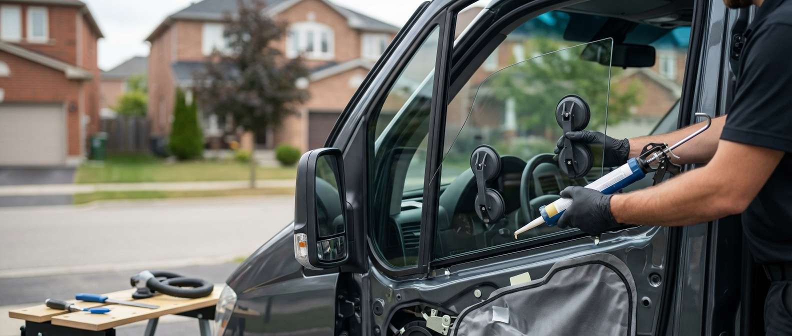 Vent Glass Replacement for Mercedes-Benz Sprinter 2007-2018 by Alexwindshield