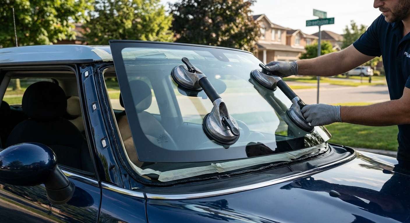 Windshield Replacement for MINI Clubman 2008-2014 (R55) by Alexwindshield