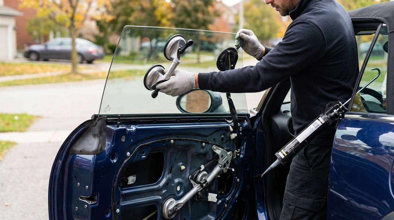 Vent Glass Replacement for MINI Convertible 2009-2015 (R57) by Alexwindshield