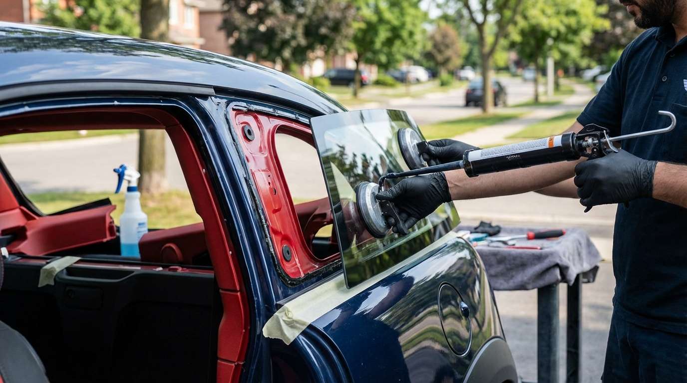Vent Glass Replacement for MINI Coupe 2012-2015 (R58) by Alexwindshield