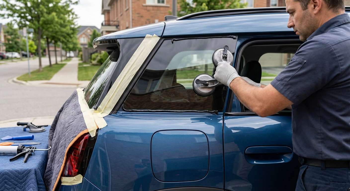 Quarter Glass Replacement for MINI Aceman (EV) 2025-2027 by Alexwindshield