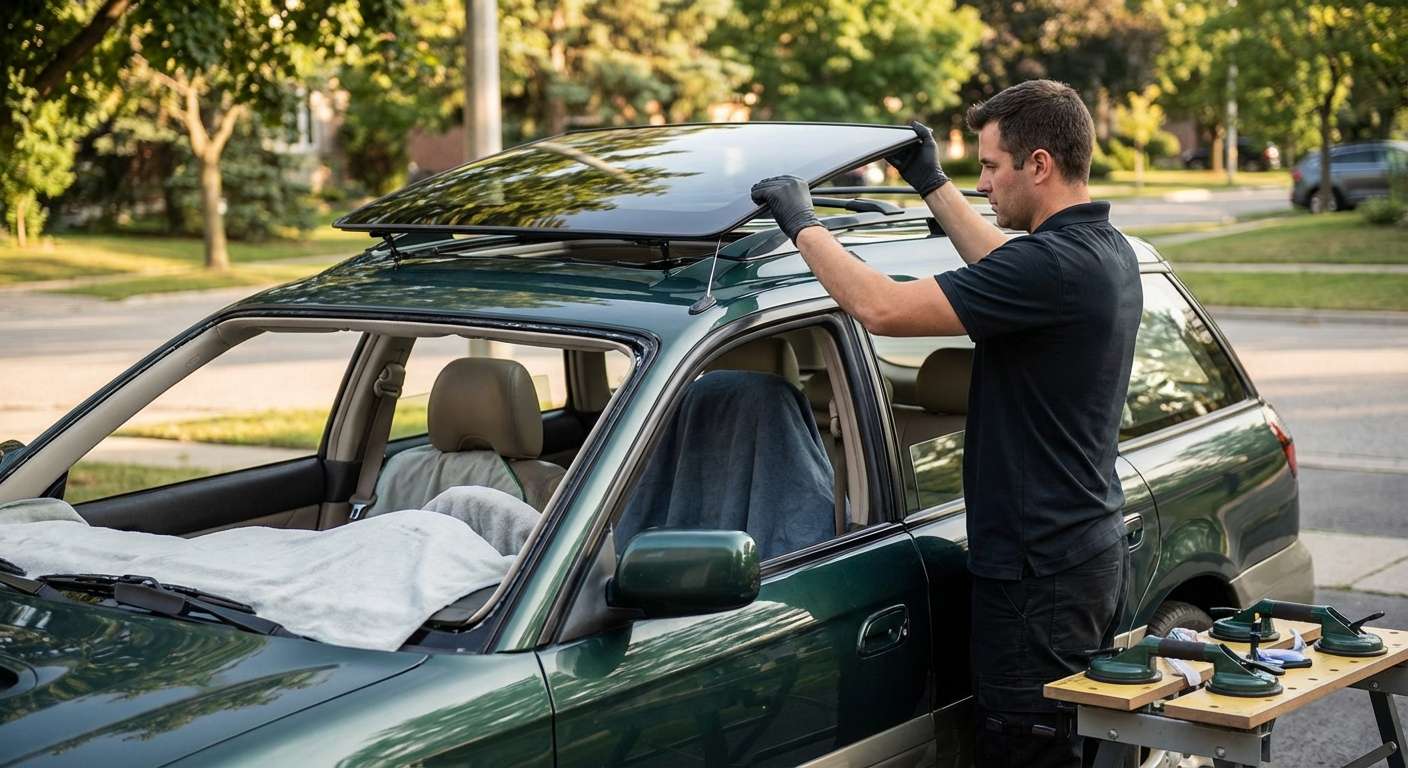 Sunroof Replacement for Subaru Outback 2000-2004 by Alexwindshield