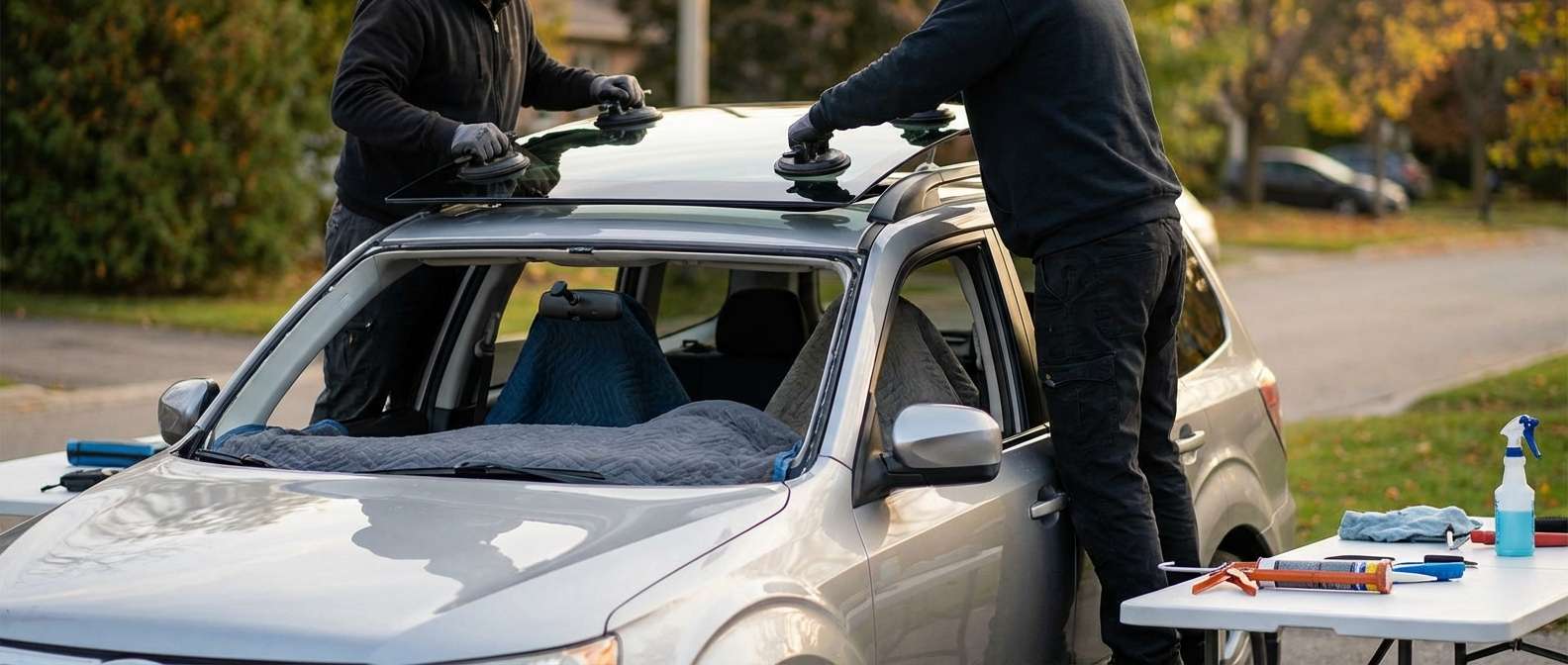 Sunroof Replacement for Subaru Forester 2009-2013 by Alexwindshield