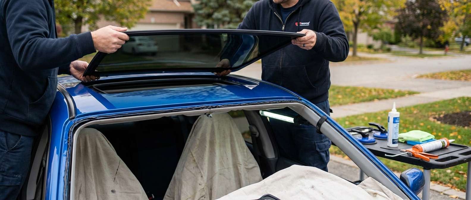 Sunroof Replacement for Subaru Impreza 2002-2007 by Alexwindshield
