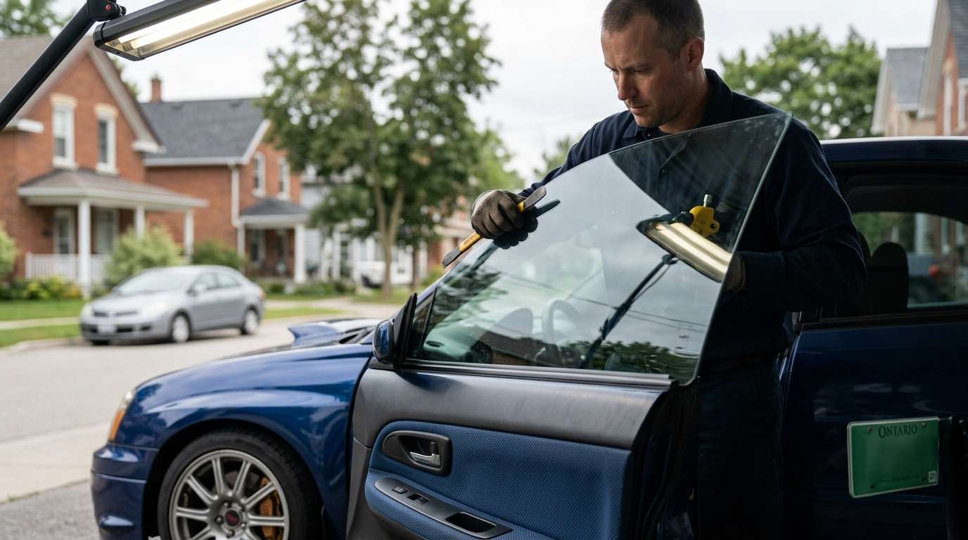 Door Glass Replacement for Subaru WRX / STI 2002-2007 by Alexwindshield