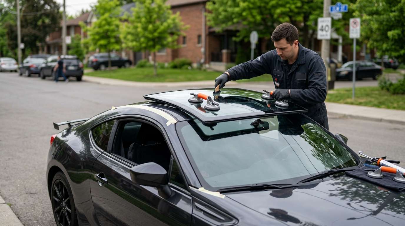 Sunroof Replacement for Subaru BRZ 2013-2020 by Alexwindshield