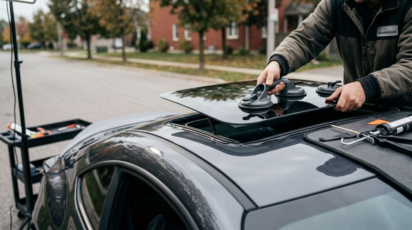 Sunroof Replacement for Subaru BRZ 2022-2027 by Alexwindshield