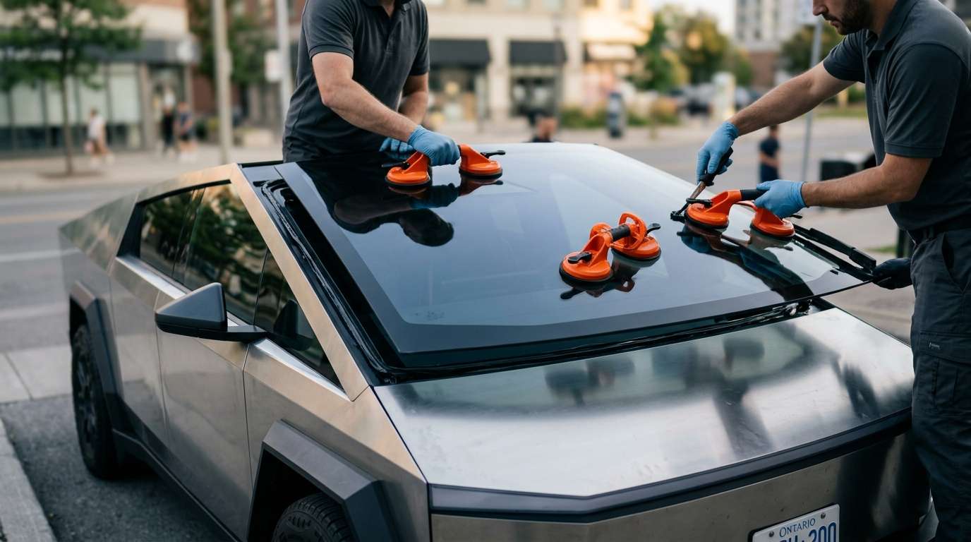 Sunroof Replacement for Tesla Cybertruck 2024-2027 by Alexwindshield