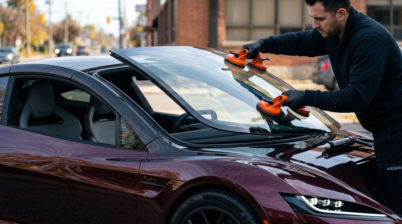 Windshield Replacement for Tesla Roadster (Gen 2) 2025-2027 by Alexwindshield