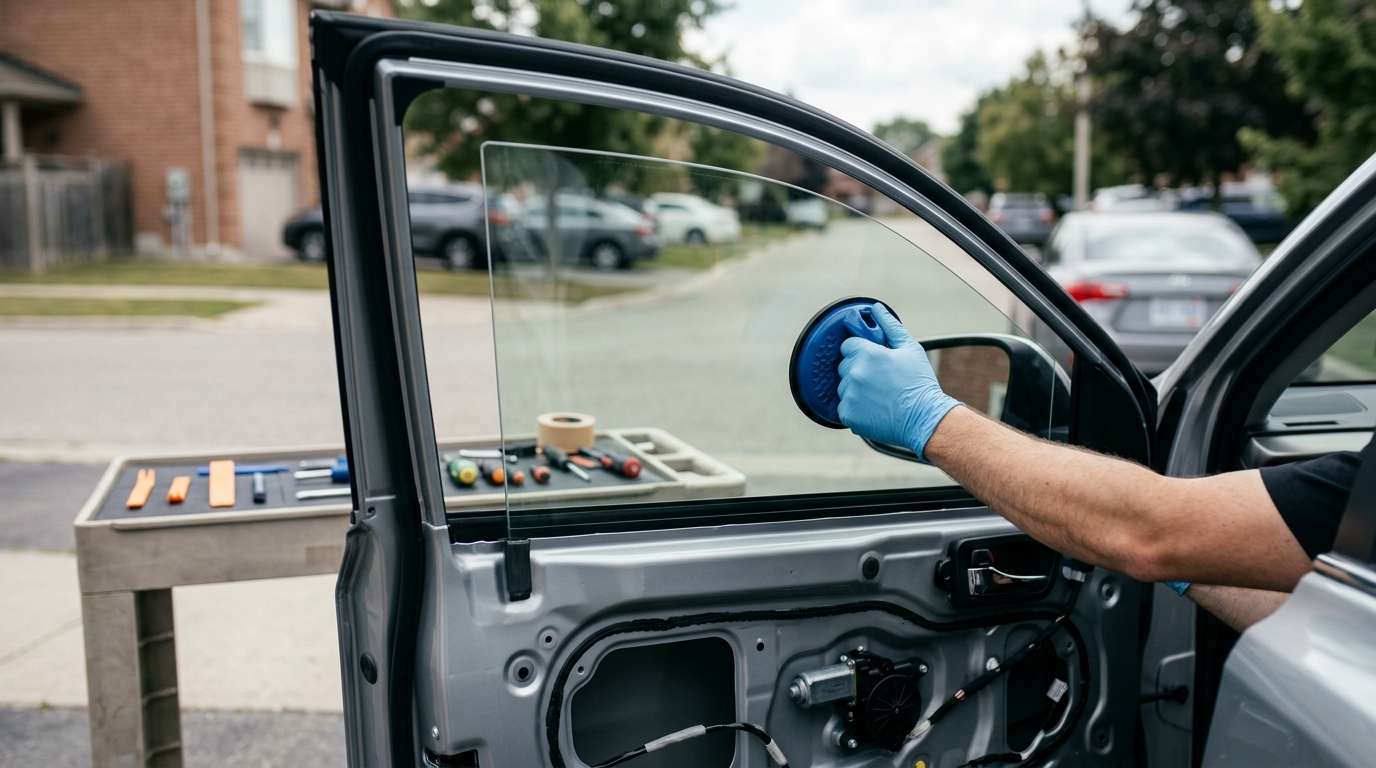 Door Glass Replacement for Toyota RAV4 2013-2018 by Alexwindshield