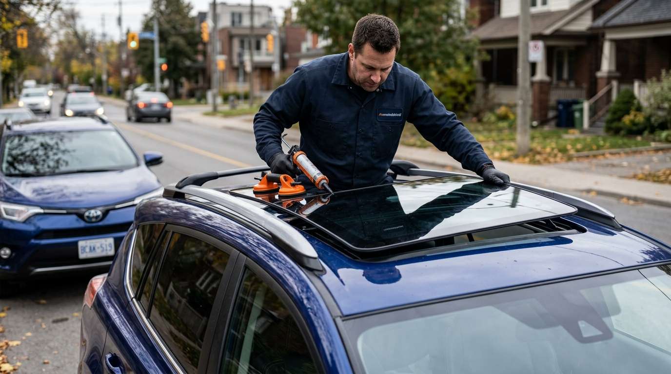Sunroof Replacement for Toyota RAV4 2013-2018 by Alexwindshield