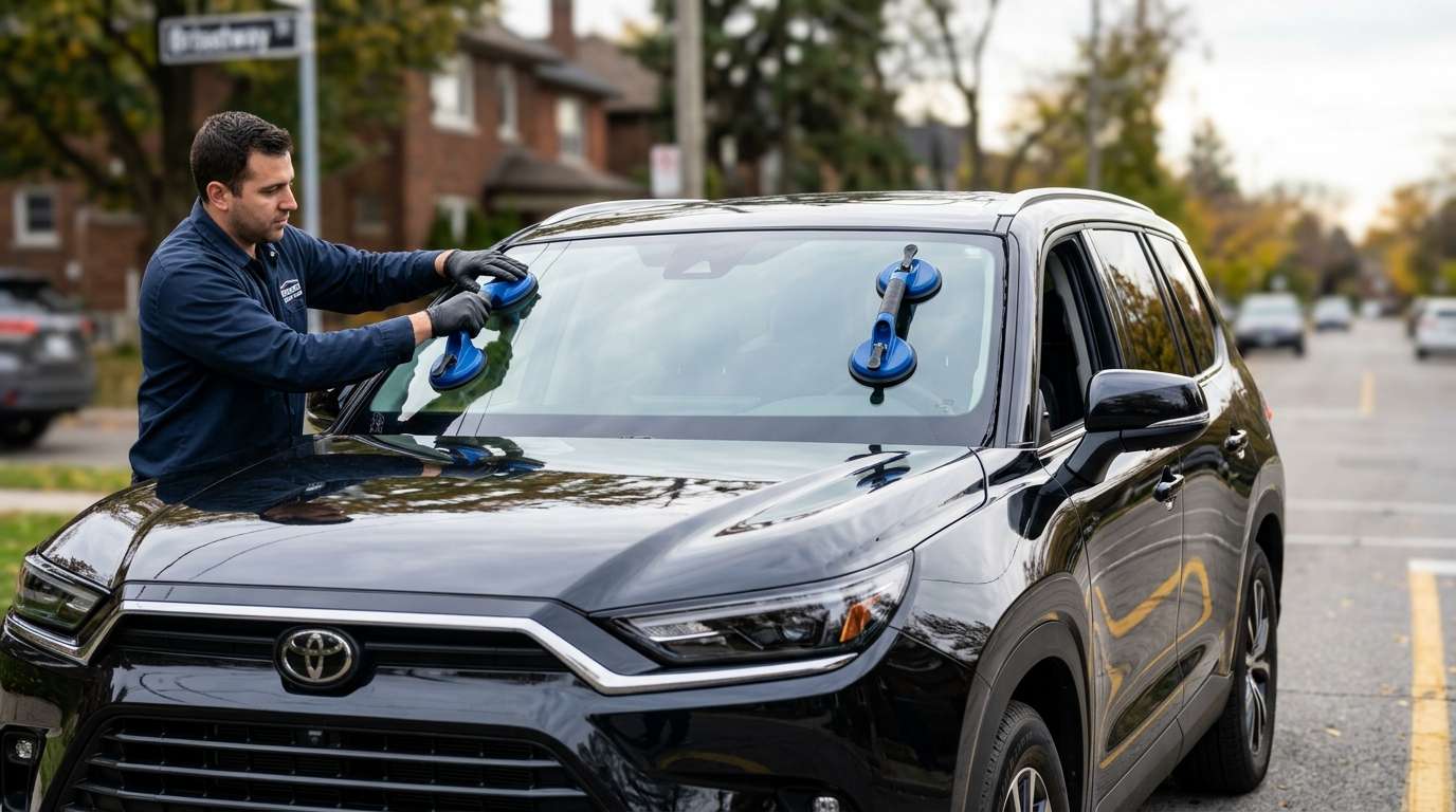 Windshield Replacement for Toyota Highlander / Grand Highlander 2020-2027 by Alexwindshield