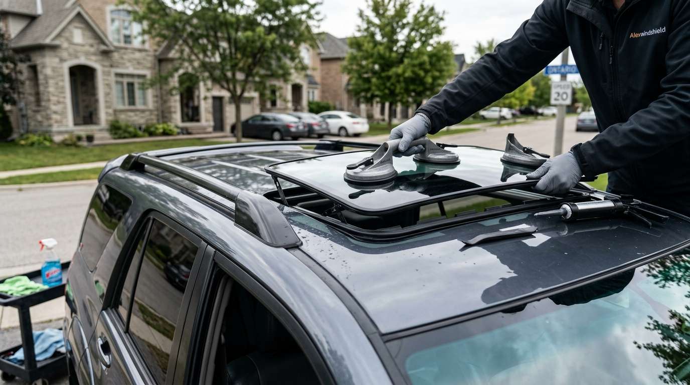 Sunroof Replacement for Toyota 4Runner 2003-2009 by Alexwindshield