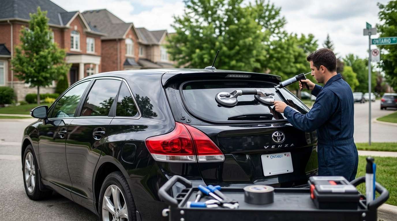 Back Glass Replacement for Toyota Venza 2009-2016 by Alexwindshield