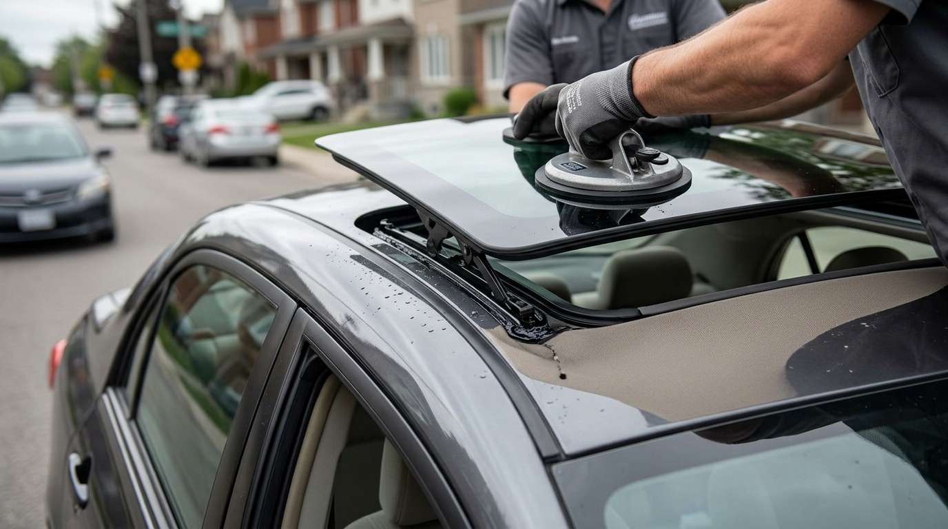 Sunroof Replacement for Toyota Corolla 2009-2013 by Alexwindshield