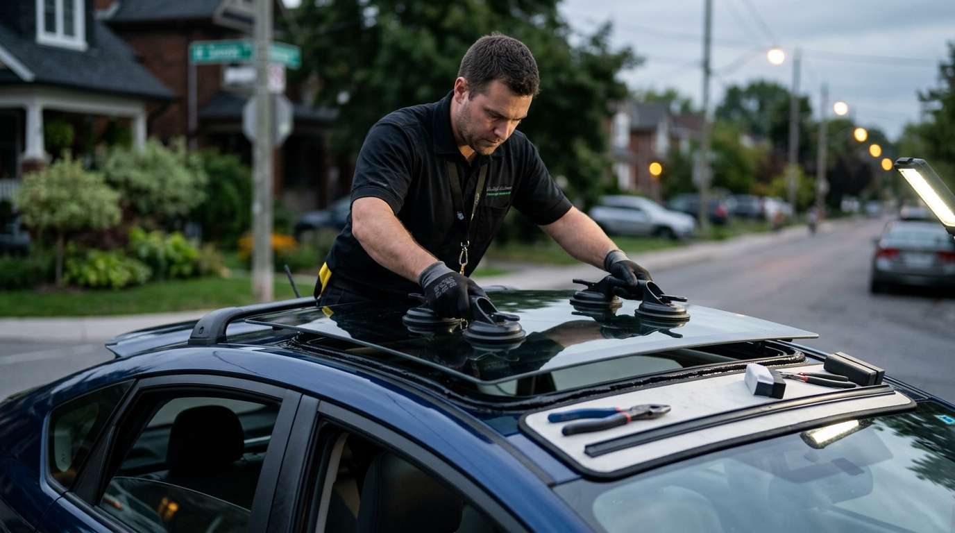 Sunroof Replacement for Toyota Prius 2010-2015 by Alexwindshield