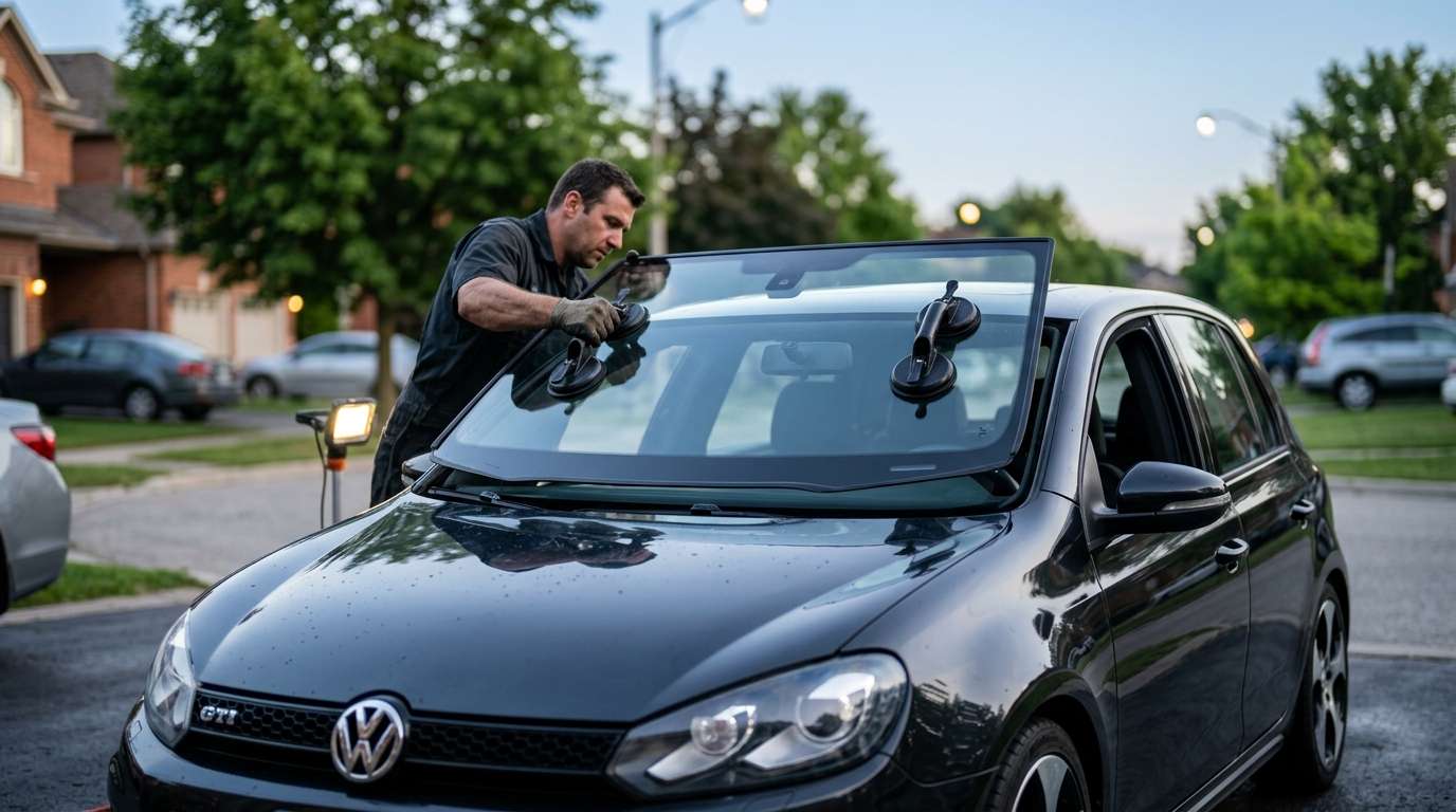 Windshield Replacement for Volkswagen Golf / GTI / R 2010-2014 (Mk6) by Alexwindshield