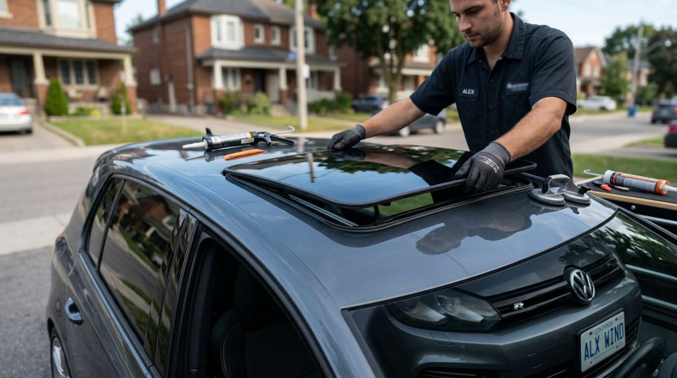 Sunroof Replacement for Volkswagen Golf / GTI / R 2010-2014 (Mk6) by Alexwindshield