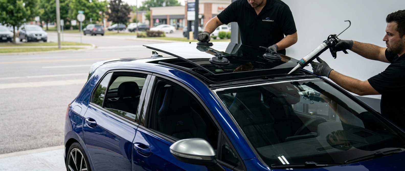 Sunroof Replacement for Volkswagen Golf GTI / R 2022-2024 (Mk8) by Alexwindshield