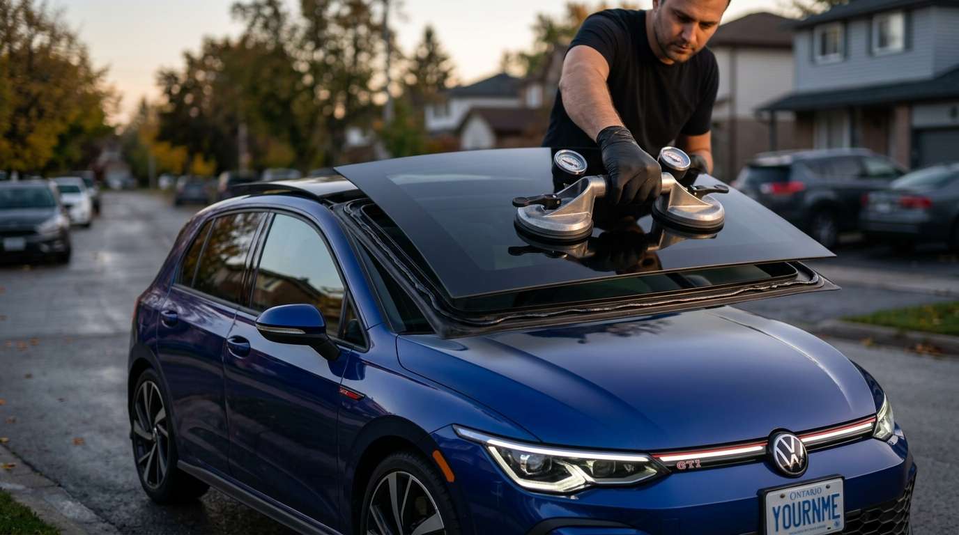 Sunroof Replacement for Volkswagen Golf GTI / R 2025-2027 (Mk8.5 Facelift) by Alexwindshield