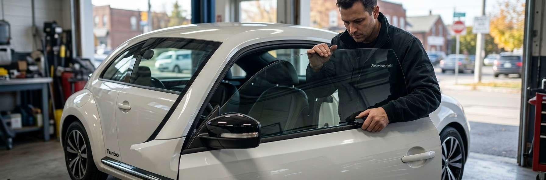 Door Glass Replacement for Volkswagen Beetle 2012-2019 by Alexwindshield