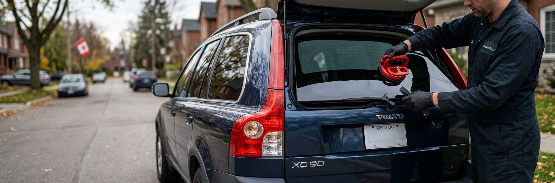 Back Glass Replacement for Volvo XC90 2003-2014 by Alexwindshield