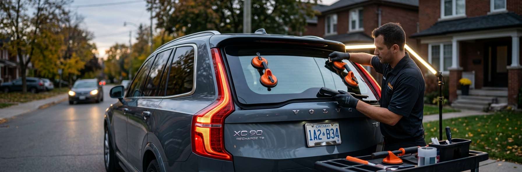 Back Glass Replacement for Volvo XC90 2016-2027 by Alexwindshield